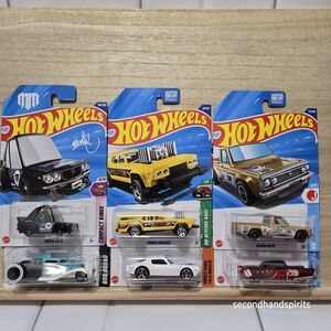 Hot Wheels Speed Machines Lot Of 6. Incl HW 80th Ann, Firebird, Mazda Repu